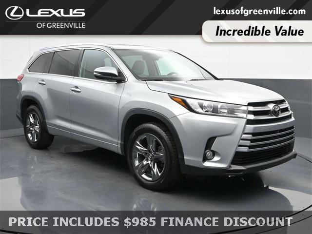 used 2018 Toyota Highlander car, priced at $24,598