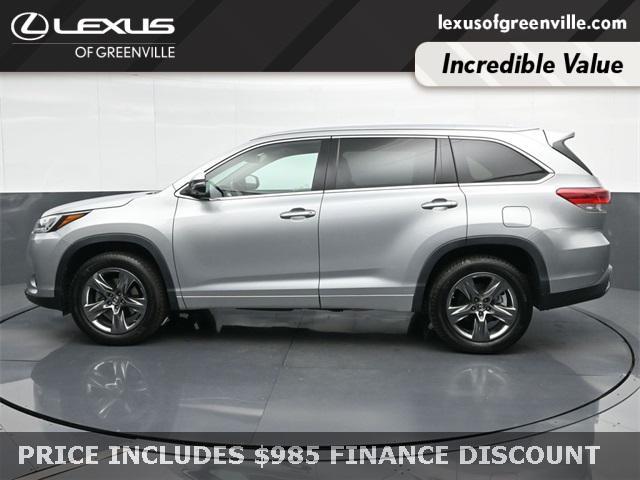 used 2018 Toyota Highlander car, priced at $23,598