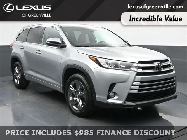 used 2018 Toyota Highlander car, priced at $23,598