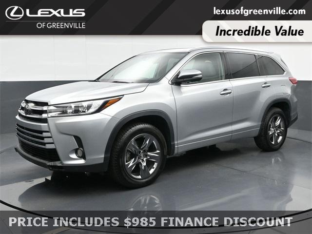 used 2018 Toyota Highlander car, priced at $23,598