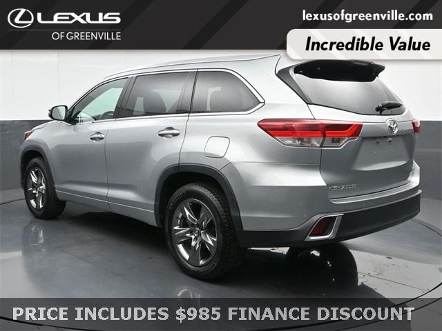 used 2018 Toyota Highlander car, priced at $23,598