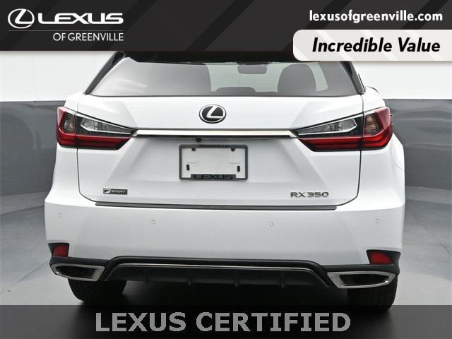 used 2022 Lexus RX 350 car, priced at $43,598