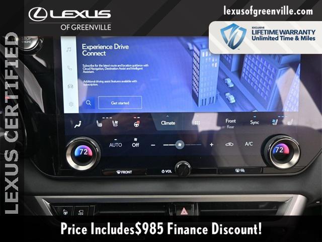 used 2024 Lexus RX 350 car, priced at $59,998