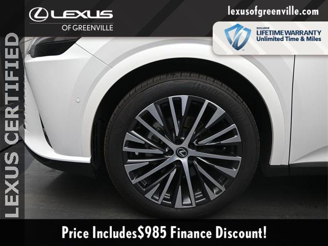 used 2024 Lexus RX 350 car, priced at $59,998