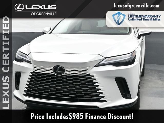 used 2024 Lexus RX 350 car, priced at $59,998