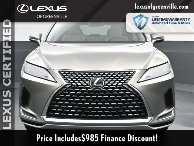 used 2022 Lexus RX 350 car, priced at $45,998