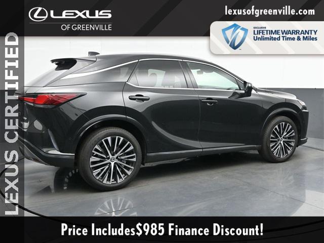 used 2024 Lexus RX 350 car, priced at $54,998