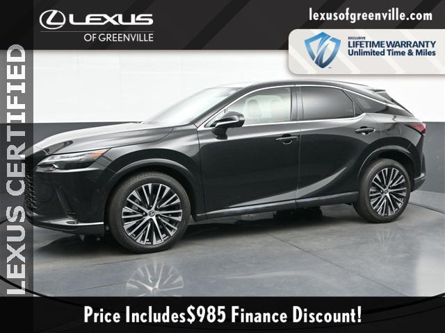 used 2024 Lexus RX 350 car, priced at $54,998