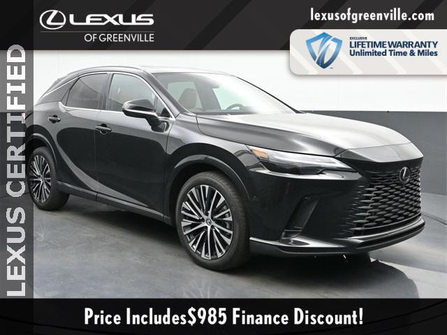 used 2024 Lexus RX 350 car, priced at $54,998