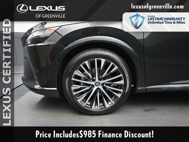 used 2024 Lexus RX 350 car, priced at $54,998