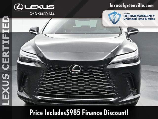 used 2024 Lexus RX 350 car, priced at $54,998