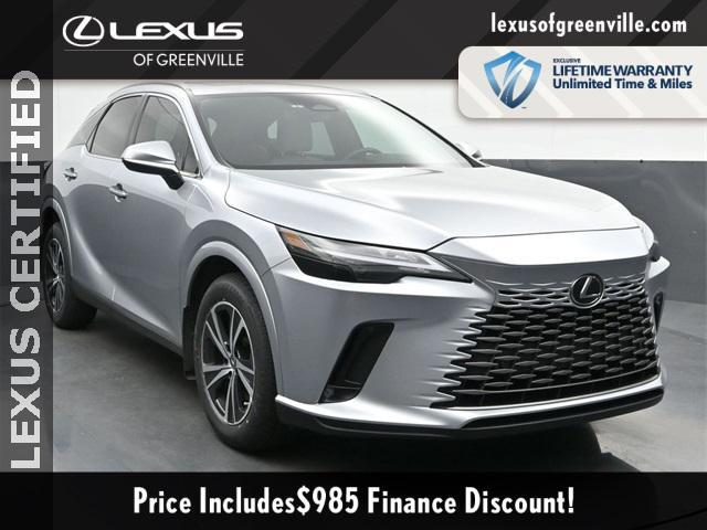 used 2023 Lexus RX 350 car, priced at $53,998