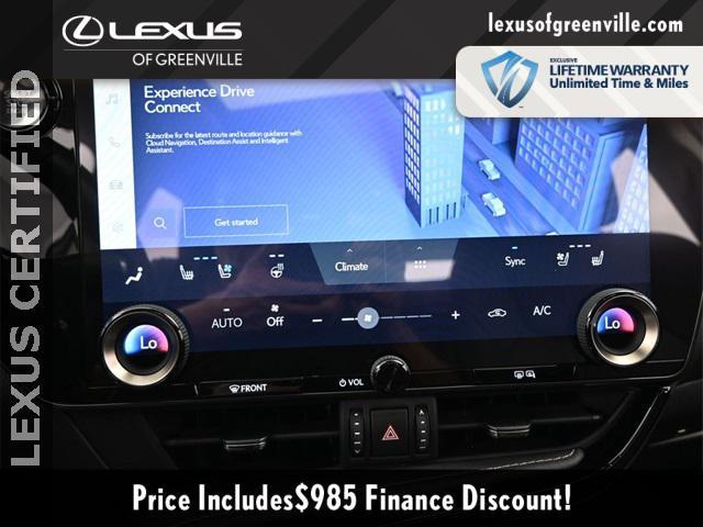 used 2024 Lexus NX 250 car, priced at $38,998