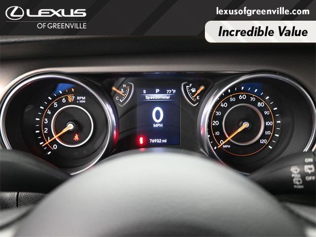 used 2018 Jeep Wrangler Unlimited car, priced at $23,598