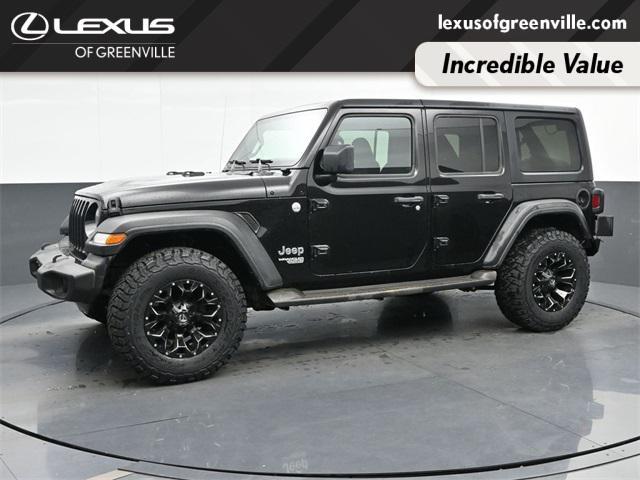 used 2018 Jeep Wrangler Unlimited car, priced at $23,598