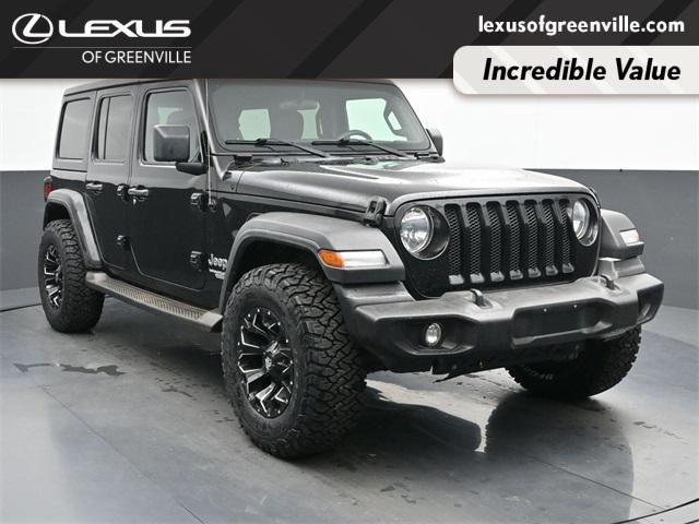 used 2018 Jeep Wrangler Unlimited car, priced at $23,598