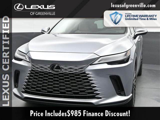 used 2023 Lexus RX 350 car, priced at $53,998