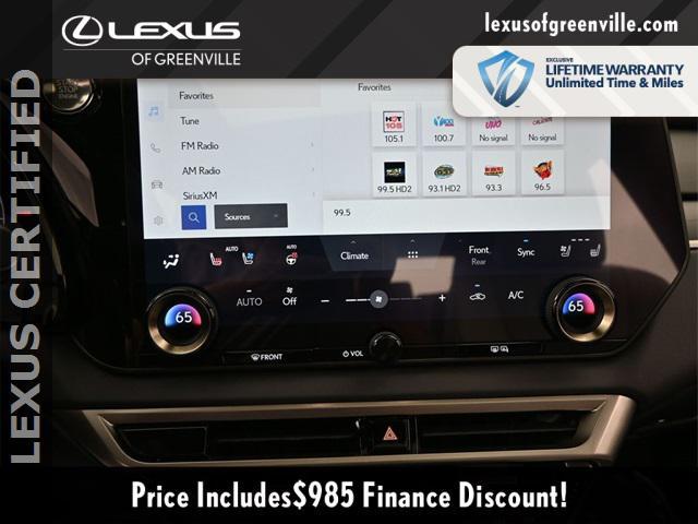 used 2023 Lexus RX 350 car, priced at $53,998
