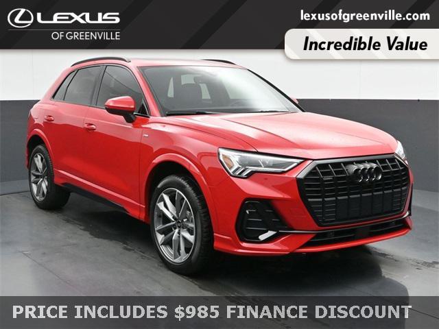 used 2024 Audi Q3 car, priced at $36,598