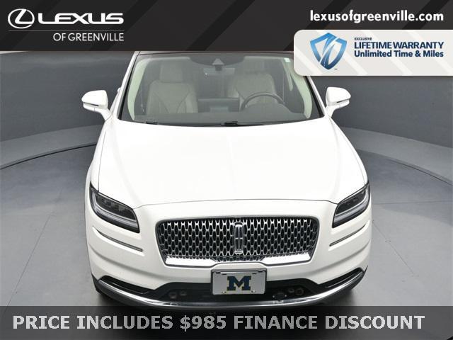used 2021 Lincoln Nautilus car, priced at $28,998