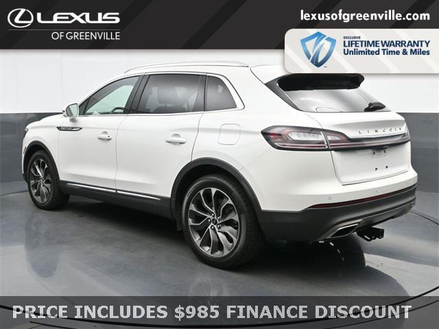 used 2021 Lincoln Nautilus car, priced at $28,998