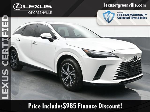 used 2023 Lexus RX 350 car, priced at $48,998