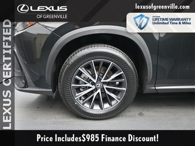 used 2024 Lexus NX 250 car, priced at $38,998
