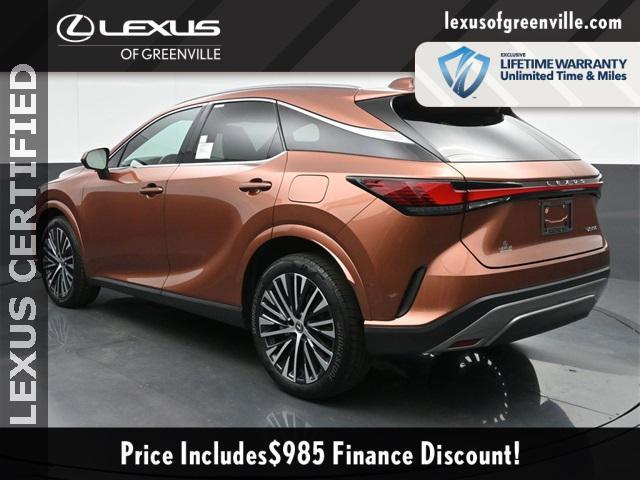 used 2024 Lexus RX 350 car, priced at $55,598