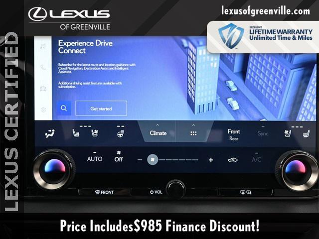 used 2024 Lexus RX 350 car, priced at $55,598