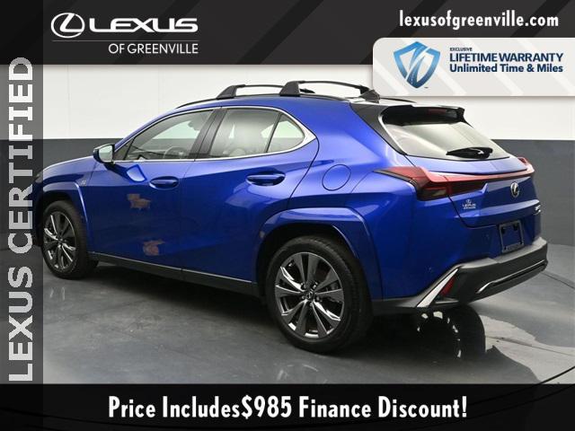 used 2023 Lexus UX 250h car, priced at $37,598