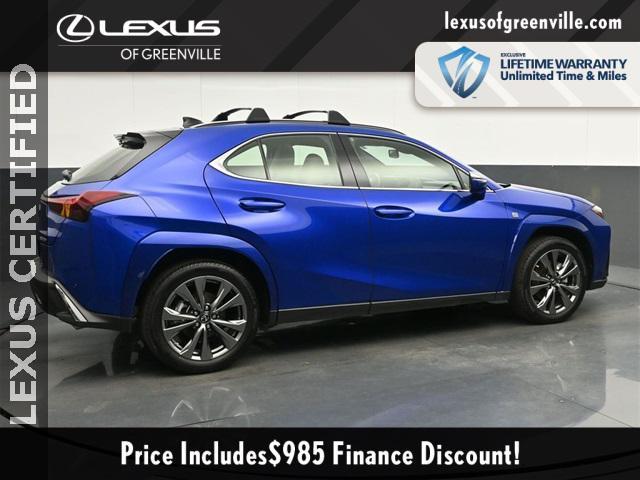 used 2023 Lexus UX 250h car, priced at $37,598