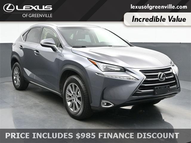 used 2015 Lexus NX 200t car, priced at $16,998