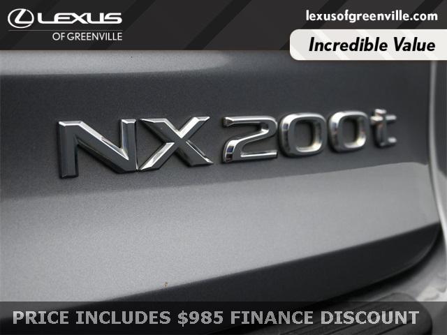 used 2015 Lexus NX 200t car, priced at $16,998