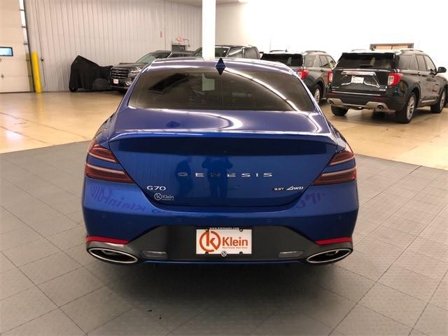 used 2022 Genesis G70 car, priced at $28,685