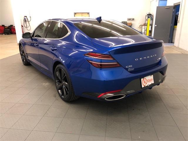 used 2022 Genesis G70 car, priced at $28,985