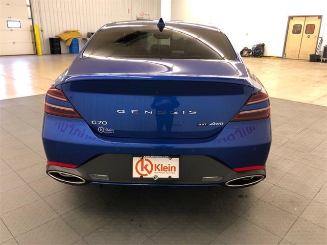 used 2022 Genesis G70 car, priced at $28,985