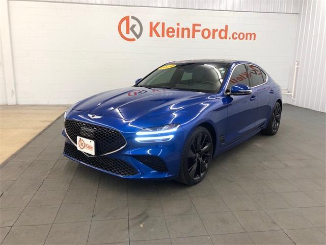 used 2022 Genesis G70 car, priced at $28,985