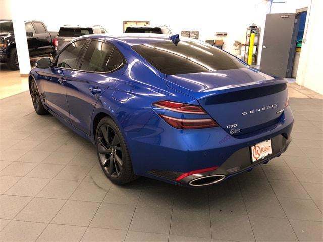 used 2022 Genesis G70 car, priced at $28,685