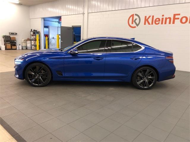 used 2022 Genesis G70 car, priced at $28,985