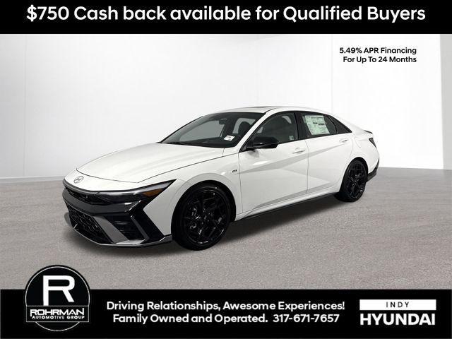 new 2025 Hyundai Elantra car, priced at $26,624