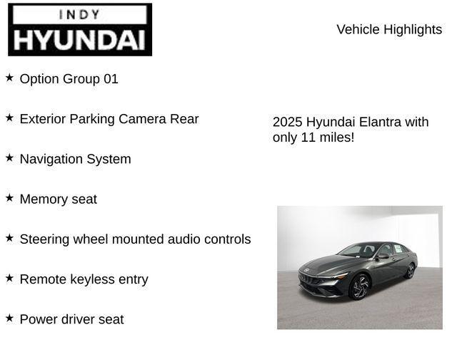 new 2025 Hyundai ELANTRA HEV car, priced at $25,789