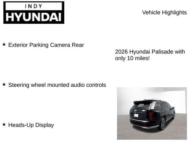 new 2026 Hyundai Palisade car, priced at $54,985