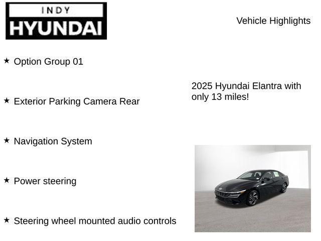 new 2025 Hyundai ELANTRA HEV car, priced at $23,501