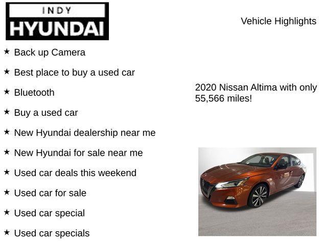 used 2020 Nissan Altima car, priced at $18,500