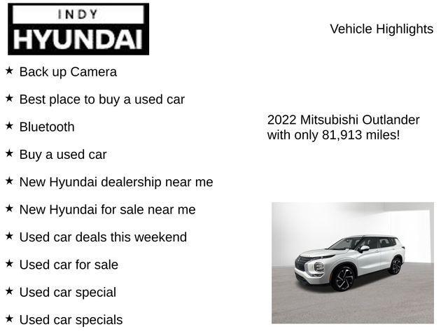 used 2022 Mitsubishi Outlander car, priced at $16,900