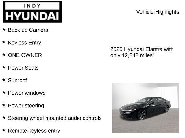 used 2025 Hyundai ELANTRA HEV car, priced at $23,700