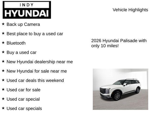 new 2026 Hyundai Palisade car, priced at $43,877