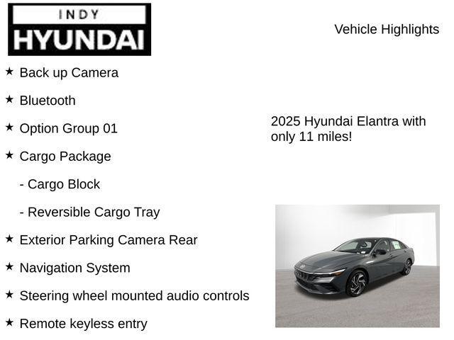 used 2025 Hyundai ELANTRA HEV car, priced at $24,400