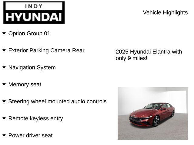 new 2025 Hyundai ELANTRA HEV car, priced at $26,261