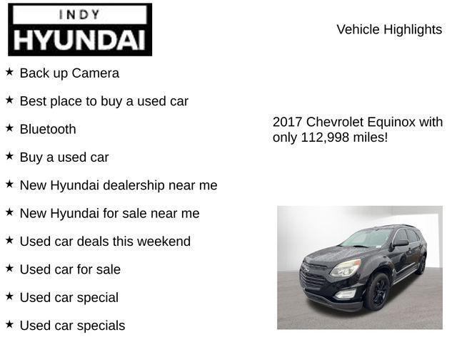 used 2017 Chevrolet Equinox car, priced at $10,800